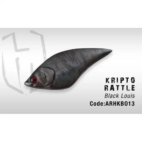 Vobler Colmic Herakles Krypto Rattle 7.5cm, Black Louis Cumpărături sigure