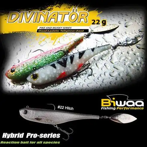 Ofertă Shad Biwaa Divinator Junior 14cm/22g, culoare Hitch
