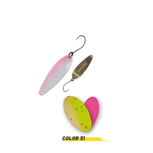 Lichidare de stoc Lingura oscilanta Colmic Herakles Vento LD 3.5g Rainbow