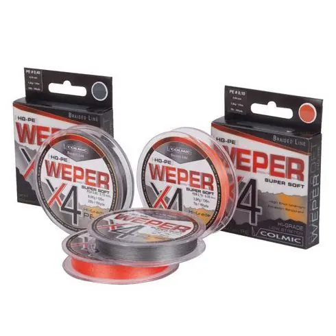 Reducere Fir textil Colmic Weper X4 Grey 0.08mm/5.4kg/135m