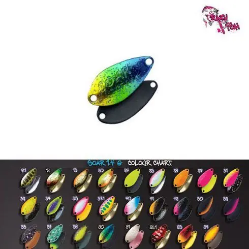 Bestseller Lingura oscilanta Crazy Fish Soar 1.4g, culoare 9.1