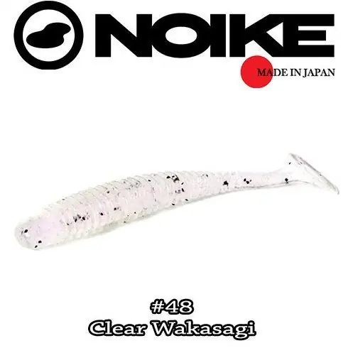 Discount Shad Noike Ninja 5cm, culoare Clear Wakasagi