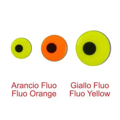 Ochi pentru naluci Stonfo Fluo Orange 9mm Vezi acum