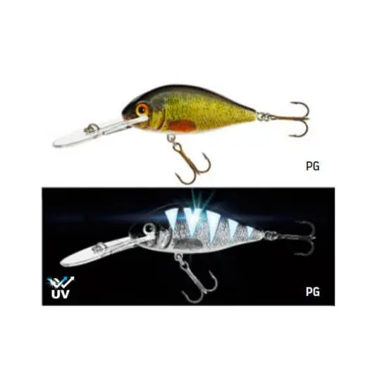 Cumpărături sigure Vobler Jaxon Holo Select Fighter UV SDR 8cm/13g, culoare PG