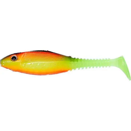 Shad Gunki Grubby Shad 6cm Culoare Black Chicken Plată sigură