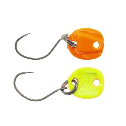 Doar azi Lingurita oscilanta Neo Style Bottom Killer 0.4g, culoare Super Fluo Glossy Orange/Yellow