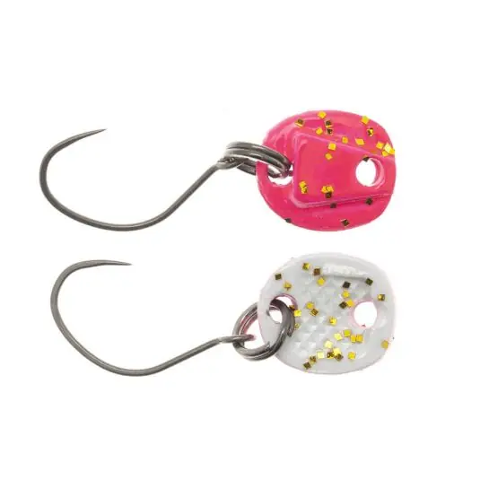 Transport gratuit Lingurita oscilanta Neo Style Bottom Killer 0.7g, culoare Super Fluo Neo White/Pink