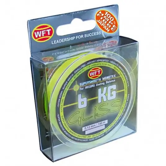 Preferatul clienților Fir textil WFT Gliss 0.16mm/10kg/150m