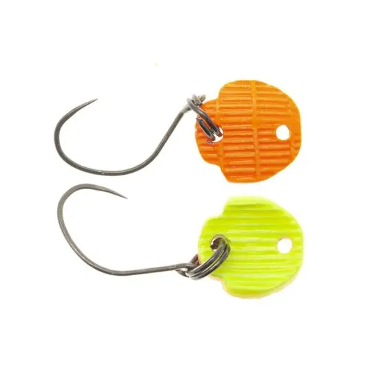 Lingura oscilanta Neo Style Hado 1.7g, culoare Super Fluo Glossy Orange/Yellow Nu rata