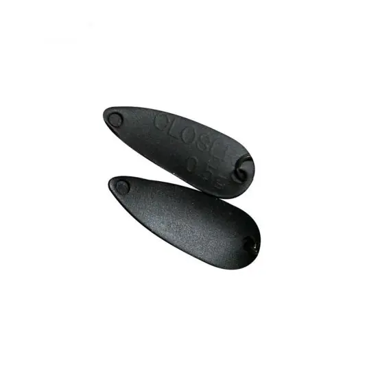 Lingura oscilanta Forest Closer 1.7cm/1.1g, culoare Matte Black Transport gratuit