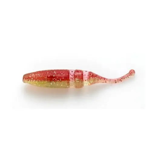 Livrare rapidă Shad Lake Fork Trophy Live Baby Shad 5.7cm, culoare Red Chartreuse