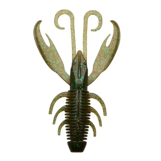 Creatura Zeck Edward 7.1cm, culoare Green Flake Moor Lichidare de stoc