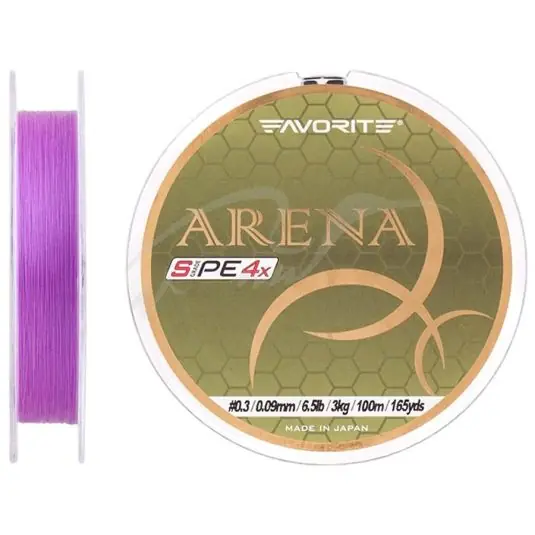Fir textil Favorite Arena PE 4X Purple 0.10mm/3.5kg/150m Reducere specială