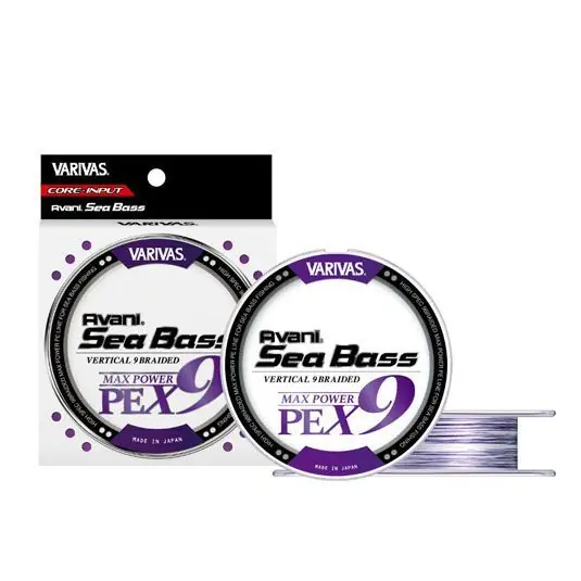 Ofertă Fir textil Varivas Avani Sea Bass Max Power PE X9 White Purple 0.20mm/15kg/150m
