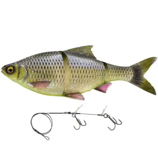 Swimbait Savage Gear 3D Line Thru Roach 25cm/216g, culoare S Hugo Livrare gratuită