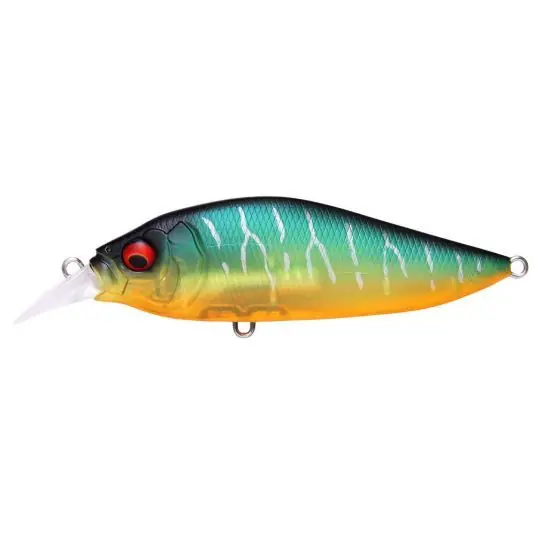 Vobler Megabass Flap Slap LBO 7.7cm/12.2g, culoare Seethrough Mat Tiger Plată securizată
