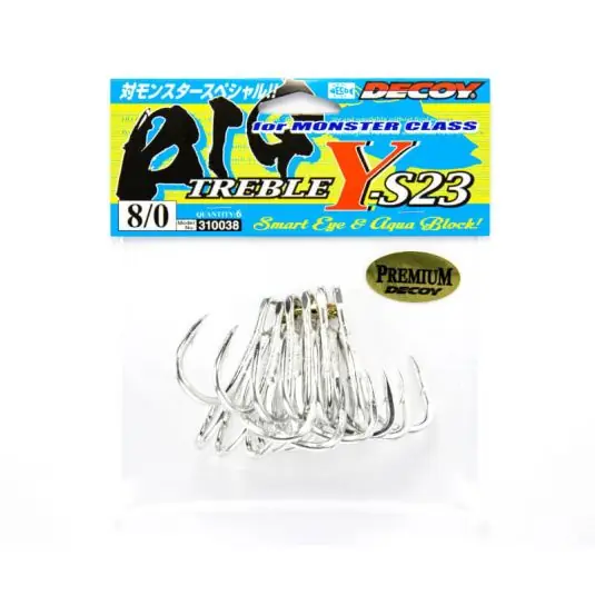 Cel mai vândut Ancora Decoy Y-S23 Big Treble Nr.8/0