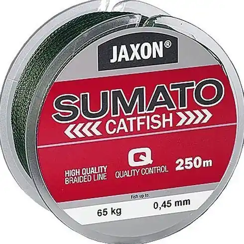 Preferatul clienților Fir textil Jaxon Sumato Catfish Dark Green 0.65mm/120kg/200m