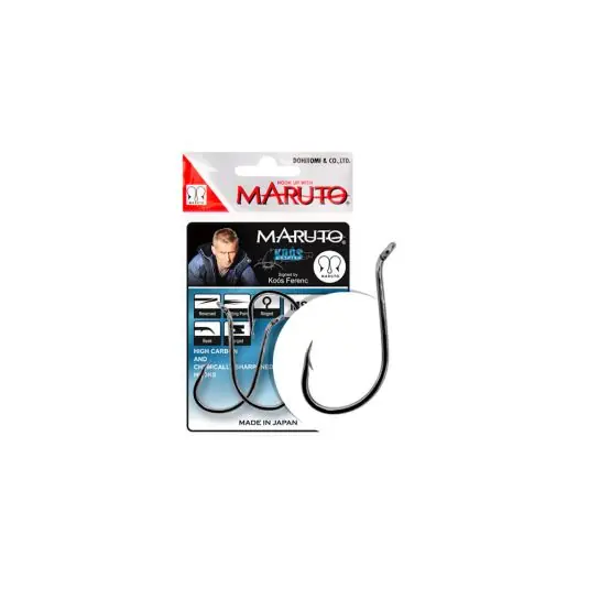 Plată sigură Carlige Maruto MS4310 Black Nickel Nr.6/0