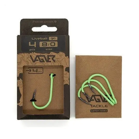Reducere de preț Carlige Vagner Livebait Go Hooks nr.6/0