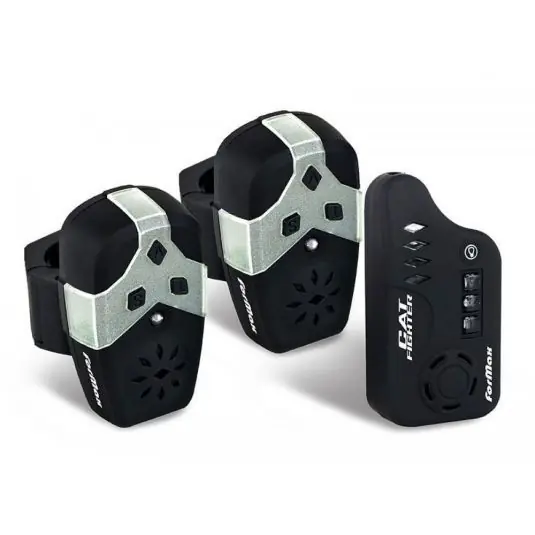 Set 2 avertizori + statie Formax Cat Fighter Alarm Ofertă de sezon