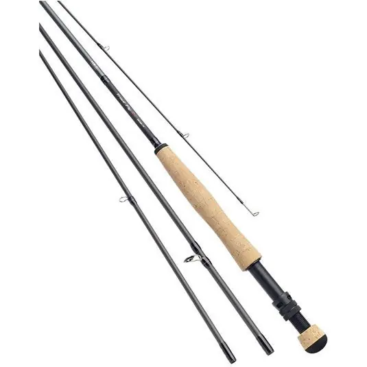 Lanseta Daiwa X4 Trout Fly Rod 2.44m Clasa 4/5 Plată sigură