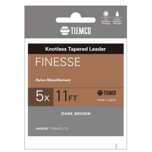 Retur gratuit Fly Leader Tiemco Finesse Leader 11ft 3X