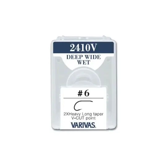 Carlige Varivas 2410 2X Deep Wide Wet Nr.4 Cumpără acum