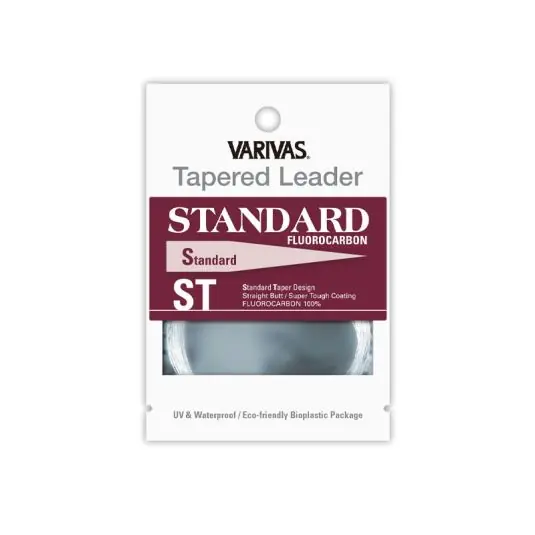 Fir fluorocarbon Varivas Tapered Leader Standard ST 3X 9ft 0.205mm-0.51mm Preț mic