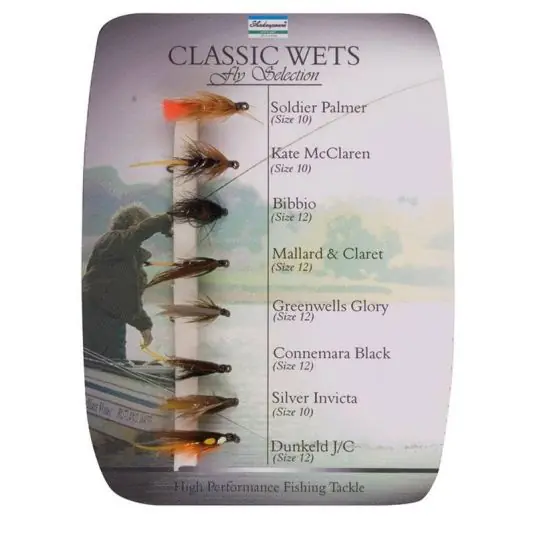 Set muste Shakespeare Sigma Fly Selection 2 Classic Wets Plată securizată