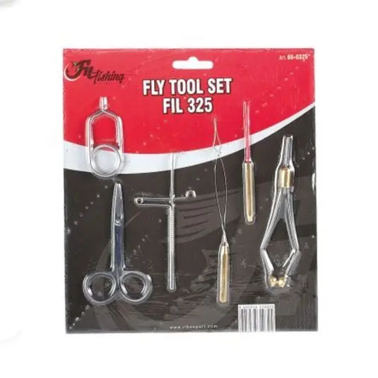 Calitate înaltă Kit legat muste Filfishing Fly Tool Set 332