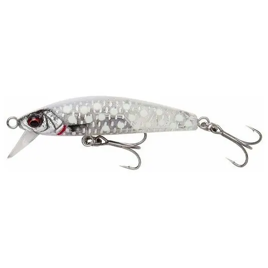 Preț promoțional Vobler Savage Gear Gravity Minnow 5cm/4.3g culoare Crystal White Glow