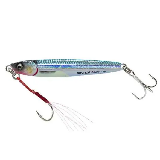 Ofertă specială Pilker Savage Gear 3D Jig Minnow 5.9cm/10g, culoare Glow Sardine