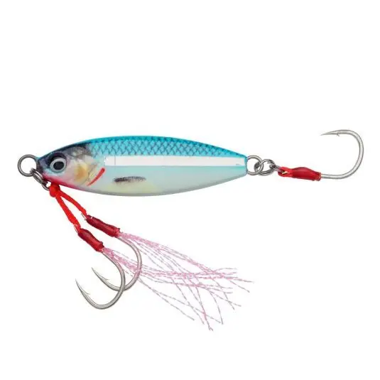 Preț promoțional Pilker Savage Gear Slow Seeker 3.8cm/10g, culoare Blue Glow