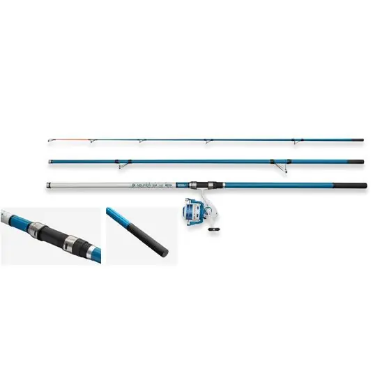 Preferatul clienților Kit lanseta Mitchell Neuron SW II Surf Combo 4.20m/100-200g
