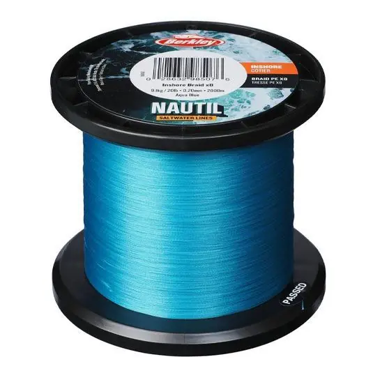 Cel mai bun preț Fir textile Berkley Nautil Inshore Braid 0.17mm/8.1kg/300m
