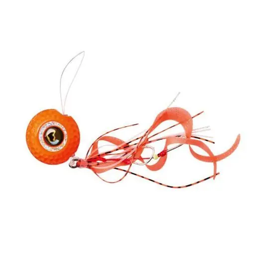 Cel mai vândut Jig Kabura Savage Gear Jigging Tai Kabura Rubber 95g, culoare Fluo Orange
