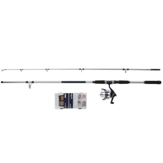 Expediere rapidă Kit spinning Shakespeare Salt Seabass Searcher Combo 2.70m/40-80g