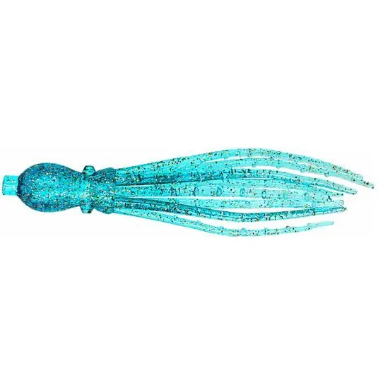 Calitate înaltă Creatura Nikko Octopus 4.5 ULTRA Visible 11.4cm, culoare Baitfish Blue