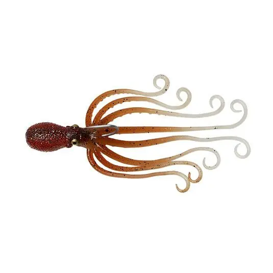 Discount Creatura Savage Gear 3D Octopus 16cm/120g, culoare Brown Glow