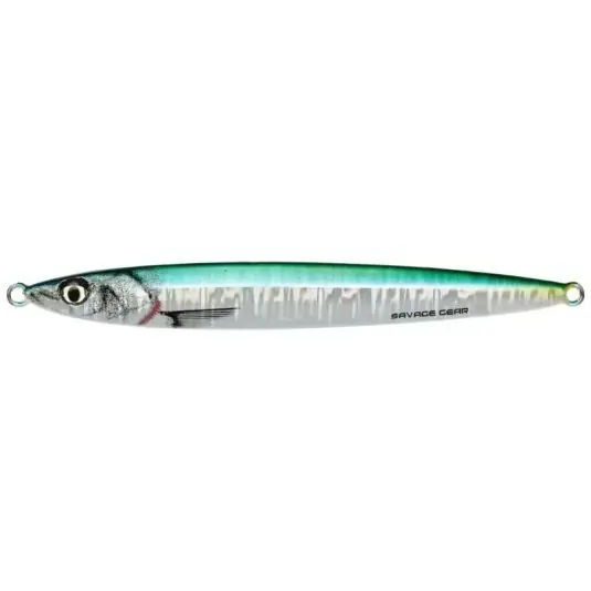 Plată sigură Pilker Savage Gear 3D Slim Jig Minnow 12.5cm/60g, culoare Blue Green