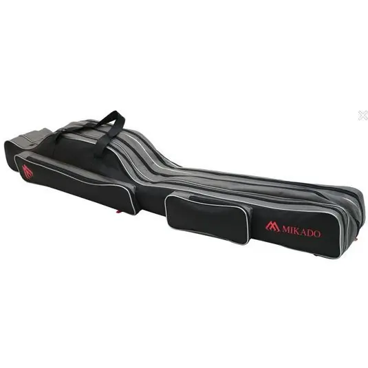 Husa lansete Mikado Black, 3 compartimente, 130cm Reducere extra