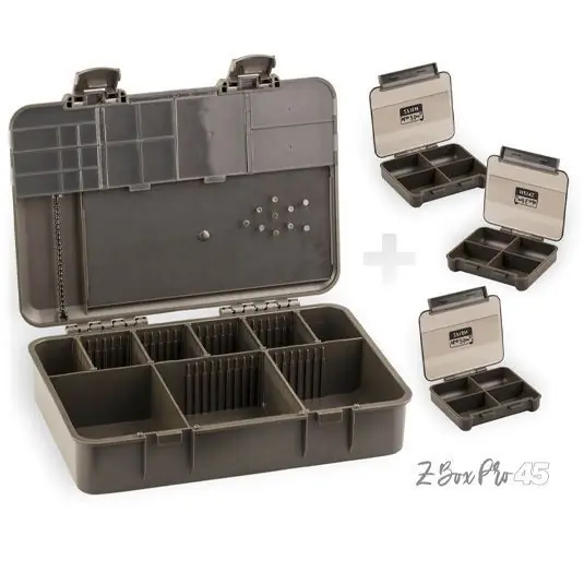 Cutie accesorii ZFish Tackle Box Pro 45 4in1 Plată sigură
