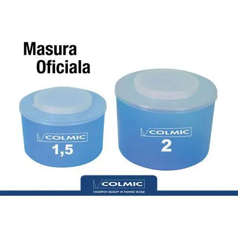 Preț promoțional Set 2 cutii Colmic masura oficiala 1.5-2.0L