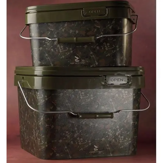 Calitate înaltă Galeata One More Cast Splash Camo Square Bucket 10L
