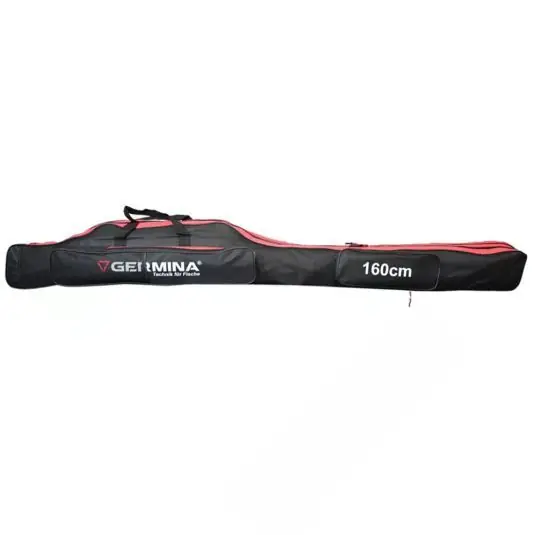 Plată sigură Huse lansete Germina Fishing Rod Case, 3 compartimente, 160cm
