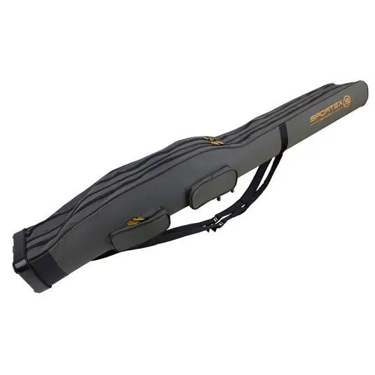 Husa lansete Sportex Pockets Olive, 2 compartimente, 150cm Preț promoțional