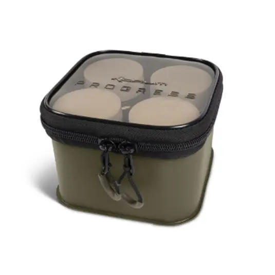 Borseta Korum Progress EVA Hookbait Pouch 4 Tub Livrare gratuită